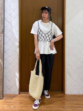 megu46miさん(レディース・162cm)の春コーディネート