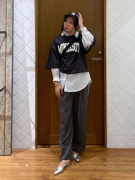 megu46miさん(レディース・162cm)の夏コーディネート