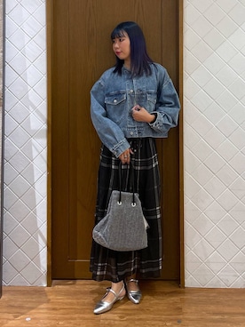 megu46miさん（レディース・162cm）の秋コーディネート