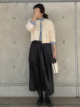 Mさん（レディース・161cm）の冬コーディネート