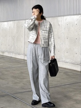 Mさん（レディース・161cm）の冬コーディネート