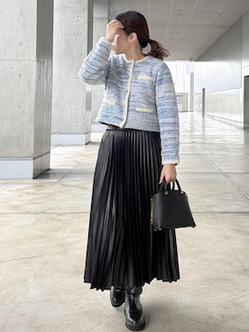 「E'POR（エポール）のアイテム」を使った、Mさん（レディース・161cm）の冬コーディネート