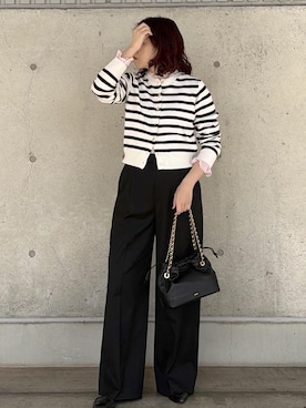 「ROPE'（ロペ）のアイテム」を使った、Mさん（レディース・161cm）の冬コーディネート