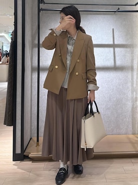 Mさん（レディース・161cm）の秋コーディネート