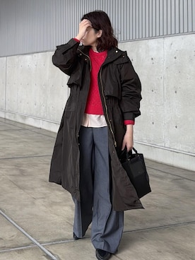 Mさん(レディース・161cm)の冬コーディネート