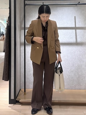 Mさん（レディース・161cm）の秋コーディネート