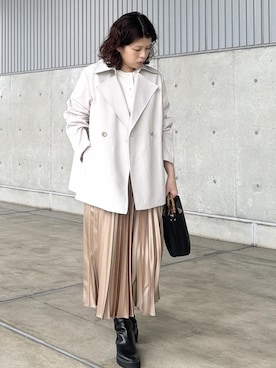 Mさん(レディース・161cm)の春コーディネート