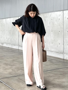 「お仕事コーデ」｜Mさん（レディース・161cm）の秋コーディネート