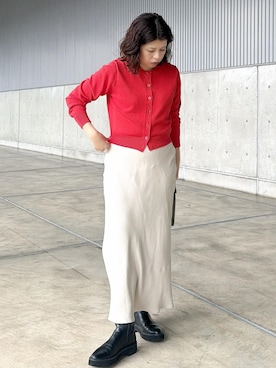 「ROPE'（ロペ）のアイテム」を使った、Mさん（レディース・161cm）の冬コーディネート