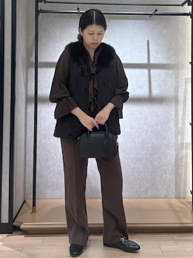 Mさん（レディース・161cm）の秋コーディネート