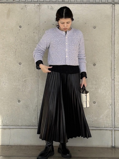 ストレッチレースカットソー/イージーケア