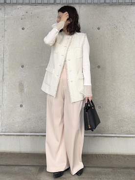 Mさん（レディース・161cm）の春コーディネート