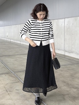 Mさん（レディース・161cm）の春コーディネート