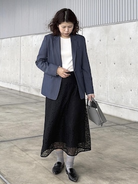 Mさん（レディース・161cm）の春コーディネート