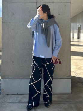 「ROPE'（ロペ）のBlanchette accessories(ブランシェットアクセサリー）（ショルダーバッグ）」を使った、Mさん（レディース・161cm）の冬コーディネート