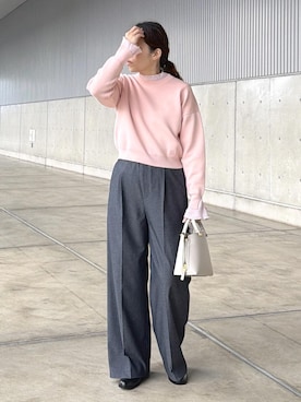 Mさん（レディース・161cm）の冬コーディネート