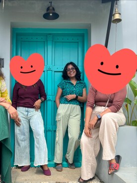 「monochrome」｜Niveditha⁷さん（レディース・160cm）の夏コーディネート