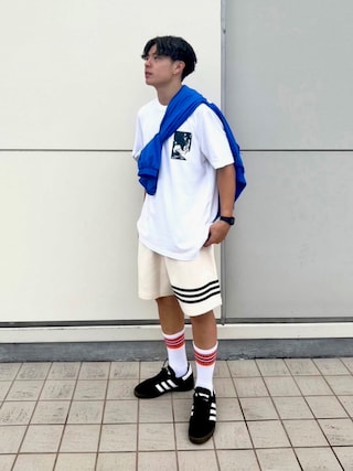 正品 adidas アドベンチャーマウンテンTシャツ+ウブンショーツ 1692779800_320.jpg