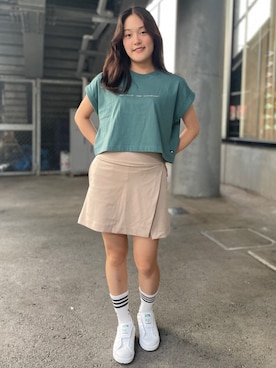 adidas（アディダス）の「ラッフルスカート [RUFFLE SKIRT