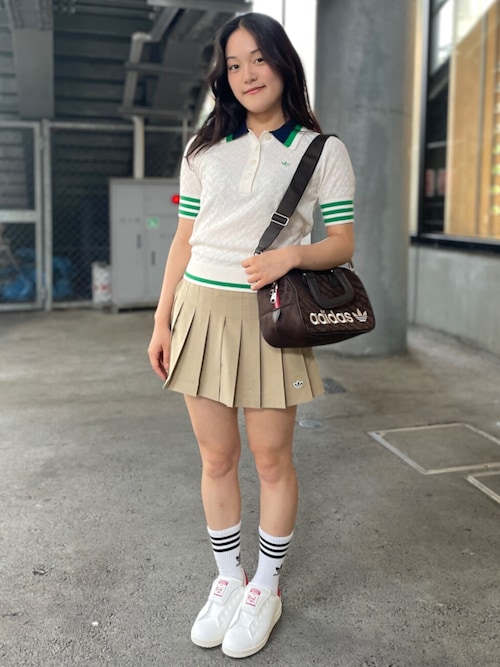 OG ﾃｸｽﾁｬｰﾄﾞ ﾆｯﾄ半袖ﾎﾟﾛｼｬﾂ【adidas Golf/アディダスゴルフ