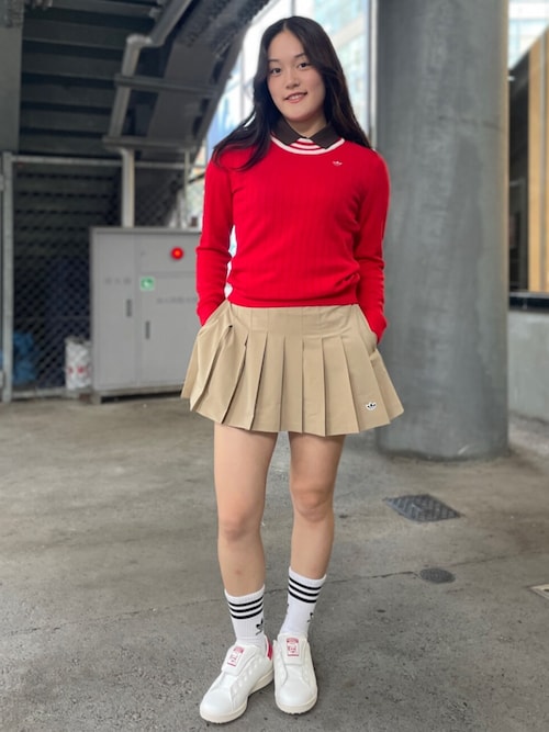 adidas originals☆ゴルフウエア☆プリーツスカート オリジナルスゴルフ プルオン プリーツスカート【adidas Golf