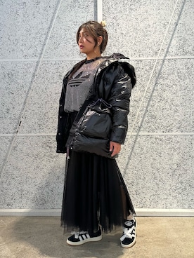 ⭐️新品⭐️adidas パフロングファージャケット⭐️【完売サイズ】土日限定セール パフ ロングファージャケット / アディダスオリジナルス adidas