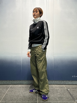 Adidasコリア】 Brushed Ankle Pants Adidas Women's Pull-On