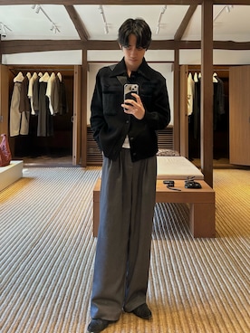 「LEMAIRE（ルメール）のアイテム」を使った、マナトさん（メンズ・171cm）の春コーディネート