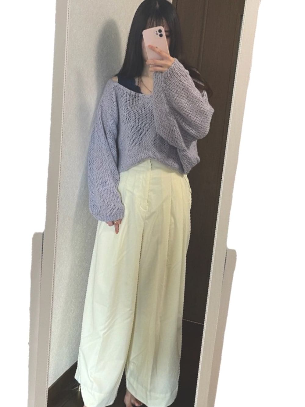 「春夏コーデ、大人可愛い、大人カジュアル、プチプラ、韓国ファッション、GRL、Heather、大学生」｜「GRLのアイテム（トップス、ブルー系）」を使った、shiro*さん（レディース・157cm）の春コーディネートの1枚目の写真