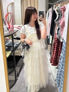 Ishimoto Airi さん(レディース・156cm)の夏コーディネート