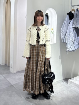 Ishimoto Airi さん(レディース・156cm)の春コーディネート