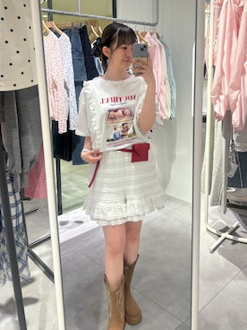 Ishimoto Airi さん(レディース・156cm)の夏コーディネート