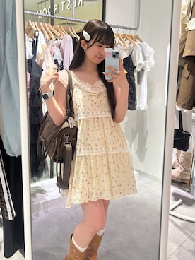 Ishimoto Airi さん(レディース・156cm)の夏コーディネート