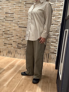 「アイテム（ビジネスシャツ）」を使った、BRICK HOUSE by Tokyo Shirts 大高イオンモール店さん（レディース・148cm）の夏コーディネート