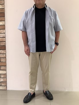 BRICK HOUSE シャツ工房 京都イオンモール店さん(メンズ・169cm)の夏コーディネート
