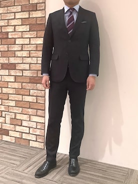 BRICK HOUSE シャツ工房 京都イオンモール店さん（メンズ・176cm）の冬コーディネート