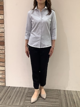 BRICK HOUSE シャツ工房 京都イオンモール店さん(レディース・162cm)の春コーディネート