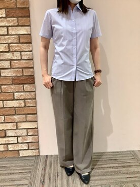 BRICK HOUSE シャツ工房 京都イオンモール店さん(レディース・160cm)の夏コーディネート