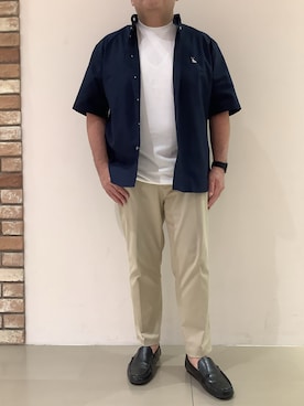 BRICK HOUSE シャツ工房 京都イオンモール店さん(メンズ・169cm)の夏コーディネート
