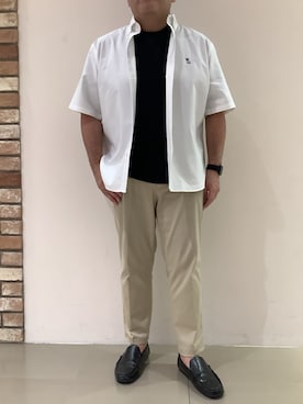 BRICK HOUSE シャツ工房 京都イオンモール店さん(メンズ・169cm)の夏コーディネート