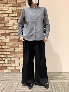 BRICK HOUSE シャツ工房 京都イオンモール店さん(レディース・160cm)の秋コーディネート