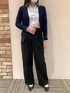 BRICK HOUSE シャツ工房 京都イオンモール店さん(レディース・160cm)の秋コーディネート