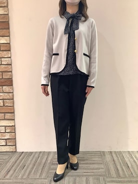 BRICK HOUSE シャツ工房 京都イオンモール店さん(レディース・162cm)の冬コーディネート