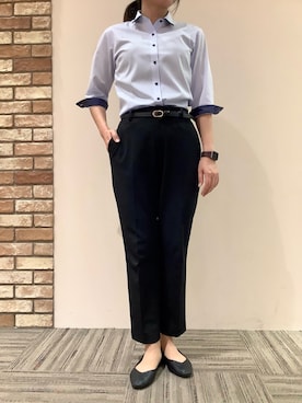 BRICK HOUSE シャツ工房 京都イオンモール店さん（レディース・167cm）の夏コーディネート