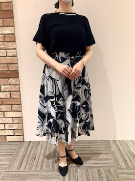 BRICK HOUSE シャツ工房 京都イオンモール店さん（レディース・158cm）の夏コーディネート