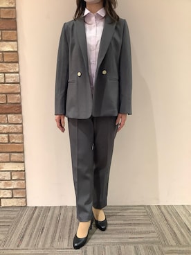 BRICK HOUSE シャツ工房 京都イオンモール店さん（レディース・162cm）の春コーディネート