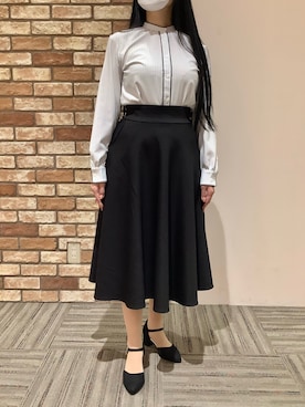 BRICK HOUSE シャツ工房 京都イオンモール店さん（レディース・158cm）の冬コーディネート