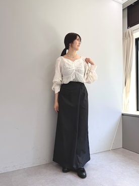 「アイテム（その他シューズ）」を使った、mireiさん（レディース・158cm）の秋コーディネート
