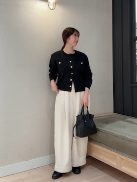 「アイテム（その他シューズ）」を使った、mireiさん（レディース・158cm）の冬コーディネート