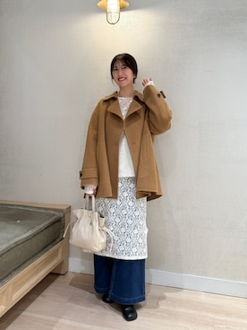 「アイテム（ワンピース）」を使った、mireiさん（レディース・158cm・20代）の冬コーディネート